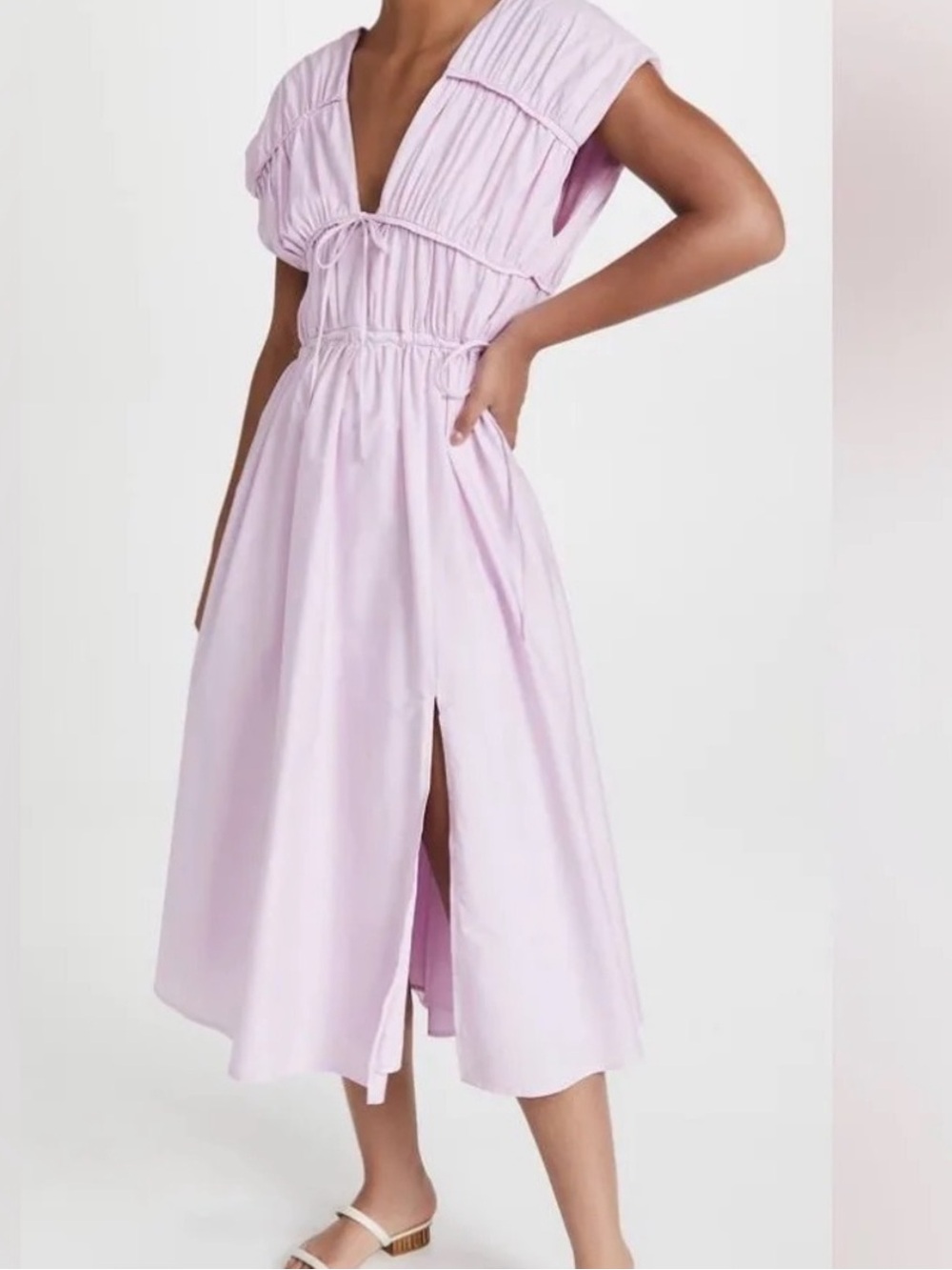 ASTR the Label Purple Tie Dress